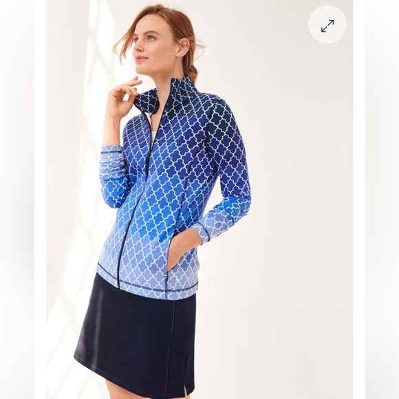 *NWT* T by Talbots Yoga Track Jacket - Picture 2 of 15